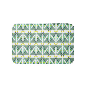 Geometric Luna Moth Badmat