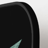 Geometric Luna Moth Pickleball Paddle (Links Detail)