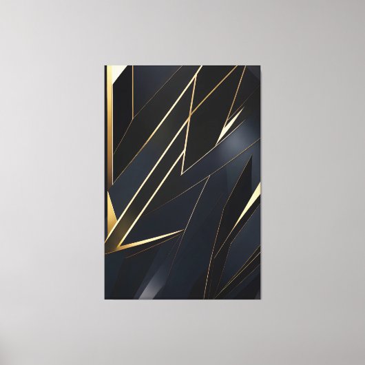 Geometric Luxury Canvas Afdruk (Voorkant)