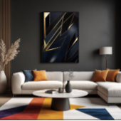 Geometric Luxury Canvas Afdruk