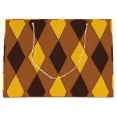 Geometric Luxury Diamond Pattern Groot Cadeauzakje (Voorkant)