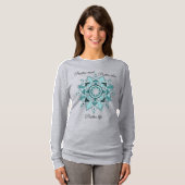 Geometric Mandala, Inspirerend T-shirt (Voorkant volledig)