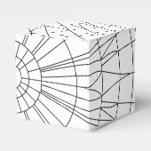 Geometric Mandala Pattern Bedankdoosjes (Voorkant Zijde)