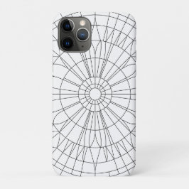 Geometric Mandala Pattern iPhone 11 Pro Hoesje