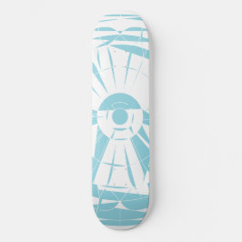 Geometric Mandala Pattern Skateboard