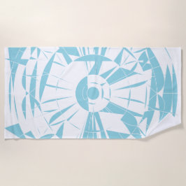 Geometric Mandala Pattern Strandlaken