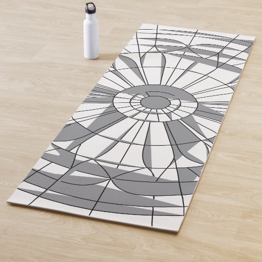 Geometric Mandala Pattern Yogamat (In situ)