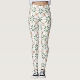 Geometric Mandala Print Yoga Pants Leggings