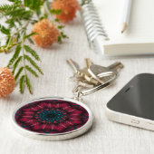 Geometric Mandala Sleutelhanger (Zijkant)