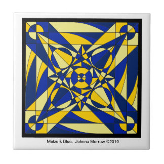 Geometric Mandala Tile Tegeltje