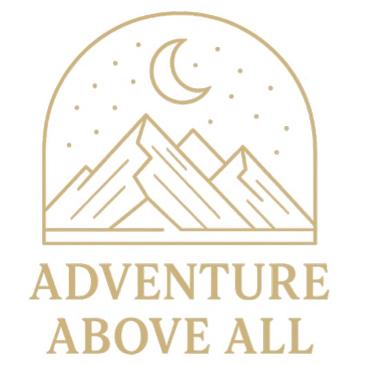 Geometric Mountain & Moon Adventure T-Shirt – Deep