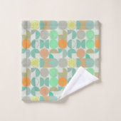 Géométric multicoloré (Gant de toilette)