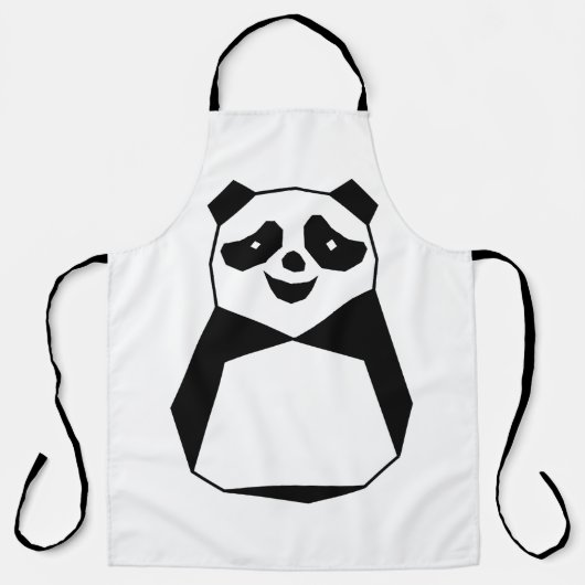 Geometric Panda Schort (Voorkant)