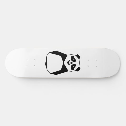 Geometric Panda Skateboard (Horizontaal)