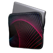 Geometric Pattern Art Electronics Bag Laptop Sleeve (Voorkant Links)