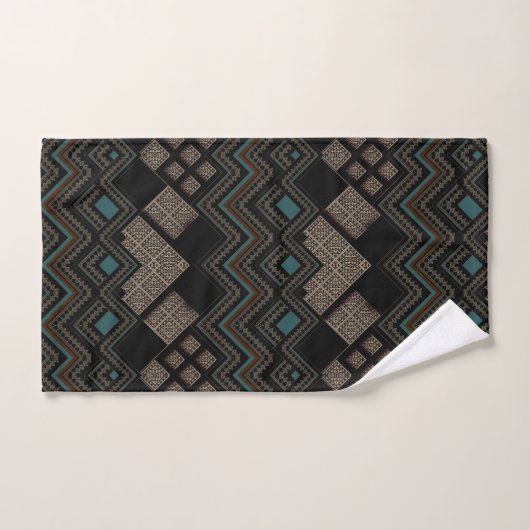 Geometric Pattern Bad Handdoek (Handdoek)