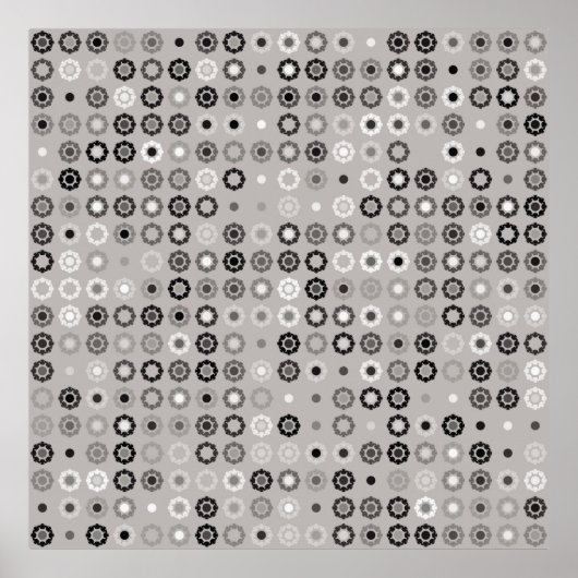 Geometric pattern design abstract, art., grafiek poster (Voorkant)