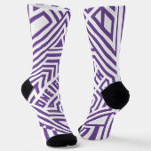 Geometric pattern LOGO  ONEIGHTH TOKYO Original Sokken (Gebogen)