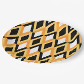 Geometric Pattern Papieren Bordje (Gekanteld)