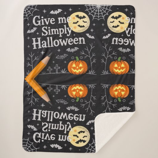 Geometric Pattern Sherpa Blanket Sherpa Deken (Voorkant)