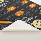 Geometric Pattern Sherpa Blanket Sherpa Deken (3/4)