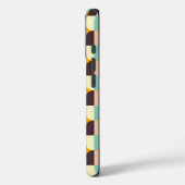 Geometric pattern with overlapping half-circles Case-Mate iPhone case (Achterkant / Links)