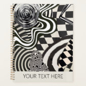 Geometric planner abstract modern simple trendy (Devant)