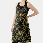 Geometric seamless pattern with stylized golden wi schort (Insitu)