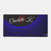 Geometric Space Carpet Gaming Mouse Pad (Voorkant)