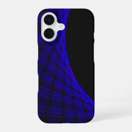 Geometric Space Carpet iPhone 16 Case Hoesje