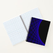 Geometric Space Carpet Spiral Notebook Notitieboek (Binnen)