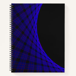 Geometric Space Carpet Spiral Notebook Notitieboek