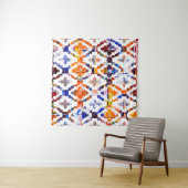 Geometric texture pattern with watercolor effectab wandkleed (In situ)