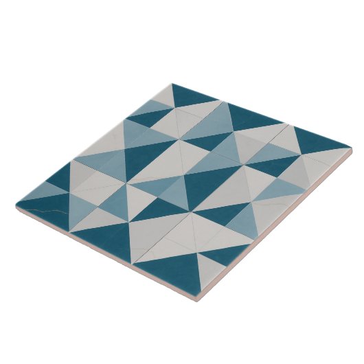 Geometric tile tegeltje (Zijkant)