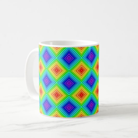 Geometric Topography - Classic Mug (Devant gauche)