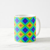 Geometric Topography - Classic Mug Koffiemok (Voorkant rechts)