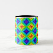 Geometric Topography - Two-Tone Mug (Centre)