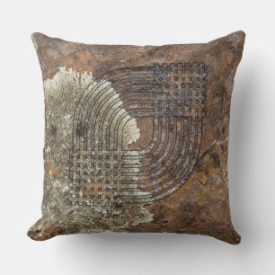Geometric Weave Rock Art Kussen