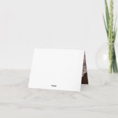 Geometric White Gold Gatsby Weddenschap Hartelijk  Bedankkaart (Achterkant)