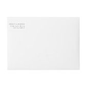 Geometric White Gold Gatsby Wedding (Voorkant)