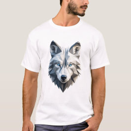 Geometric Wolf T-shirt