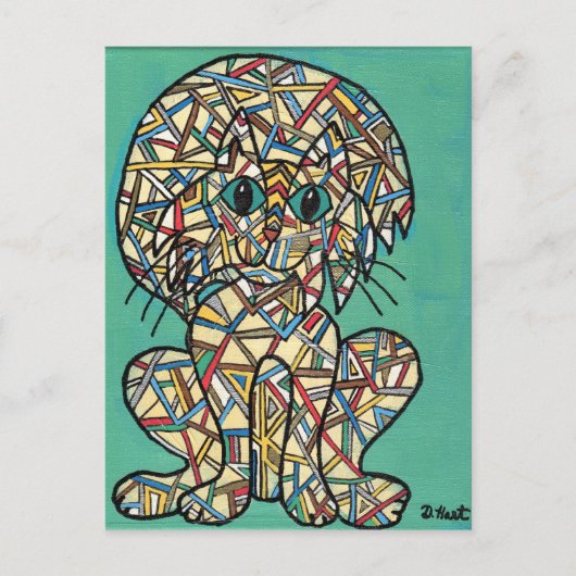 Geometricaat 5 briefkaart (Voorkant)