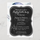 Geometrice ram schedel aquarel kaart (Voorkant / Achterkant)