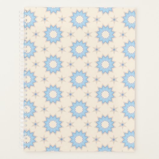 Géométrie Blue Starburst (Devant)