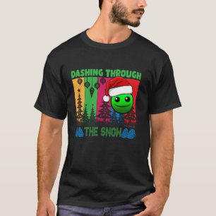 Geometrie Dashing door het Sneeuw Slaap Dash spel T-shirt