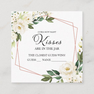 Géométrie de verdure Combien de cartes de baisers