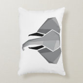 Geometrie Elephant Head Accent Kussen (Voorkant(Verticaal))