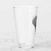 Geometrie Elephant Head Glas (Rechts)
