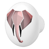 Geometrie Elephant Head Keramische Knop (Rechts)