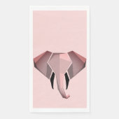 Geometrie Elephant Head Servet (Voorkant)